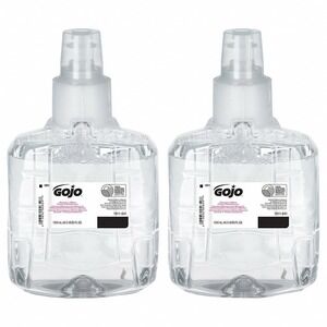 GOJO Hand Soap: Series LTX-12, 1,200 mL, Foam, Fragrance Free, E1, 2 PK